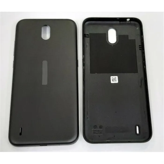 Tapa trasera o tapa bateria negra para Nokia 1.3