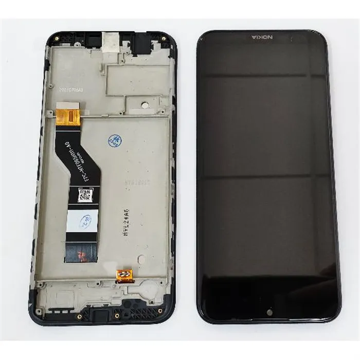 Pantalla lcd para Nokia 1.4 mas tactil negro mas marco negro calidad premium
