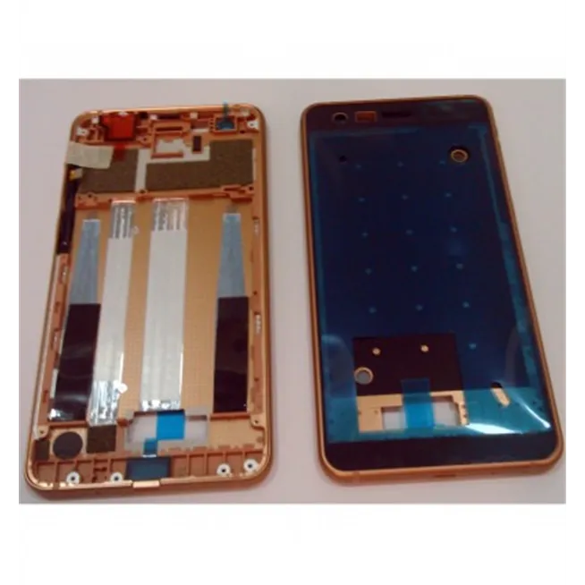 Nokia 2 TA-1029 TA-1035 carcasa central o marco naranja premium