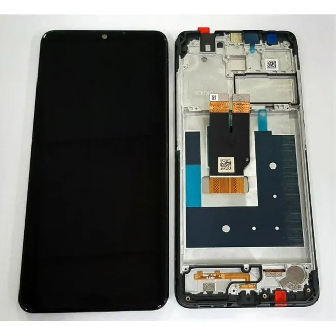 Pantalla lcd para Nokia 2.4 mas tactil negro mas marco negro calidad premium