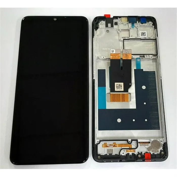 Pantalla lcd para Nokia 2.4 mas tactil negro mas marco negro calidad premium