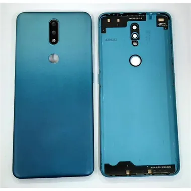 Tapa trasera o tapa bateria azul para Nokia 2.4 mas cubierta camara