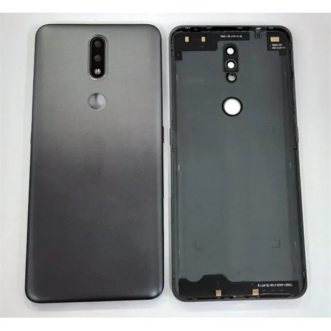 Tapa trasera o tapa bateria negra para Nokia 2.4 mas cubierta camara