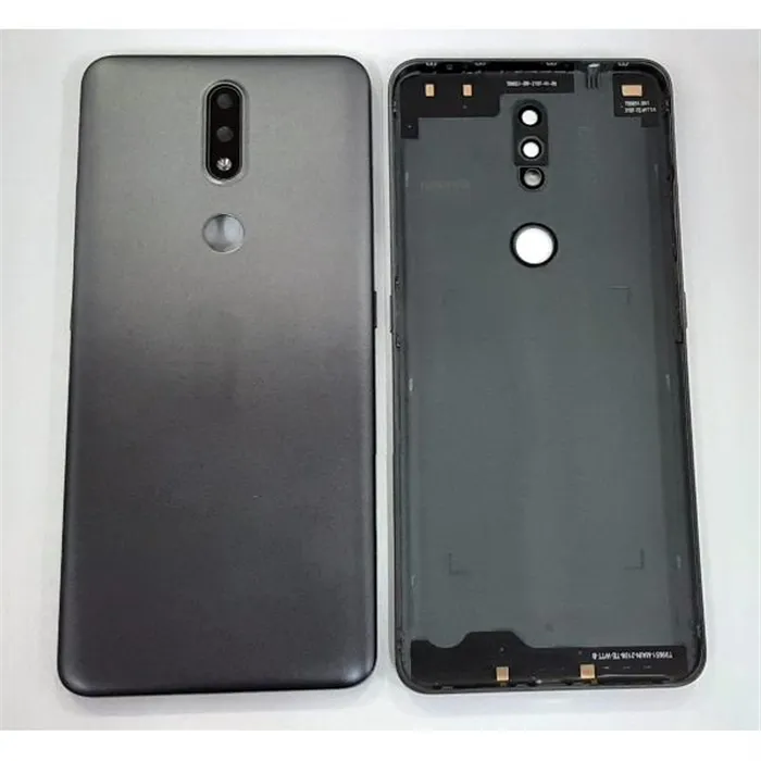 Tapa trasera o tapa bateria negra para Nokia 2.4 mas cubierta camara