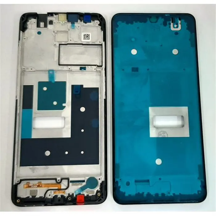 Carcasa central o marco negro para Nokia 2.4 calidad premium