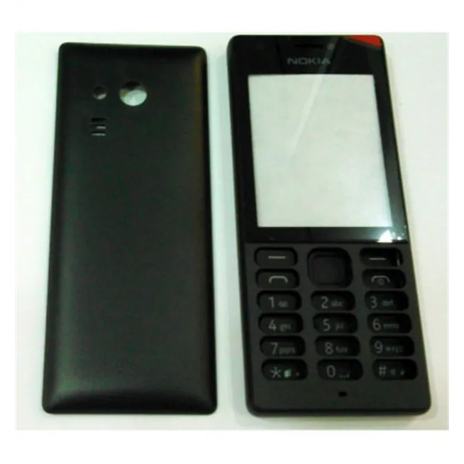 Nokia 216 carcasa completa negra premium