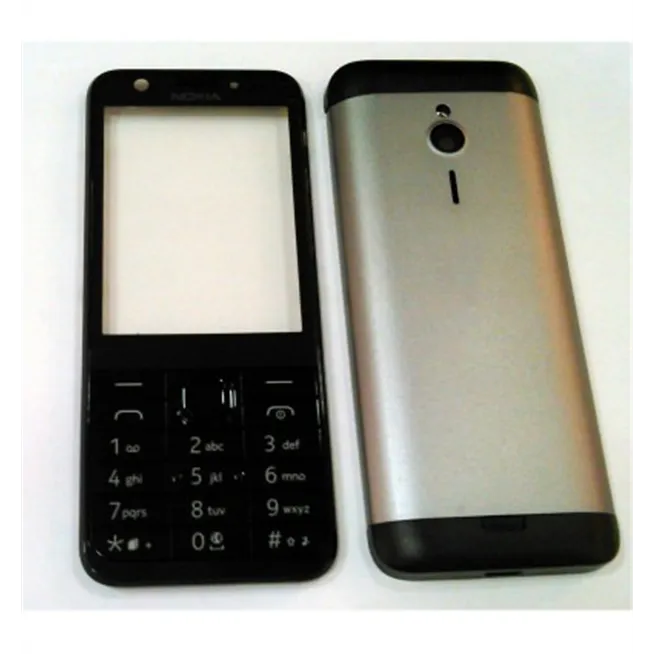 Nokia 230 carcasa completa negra premium