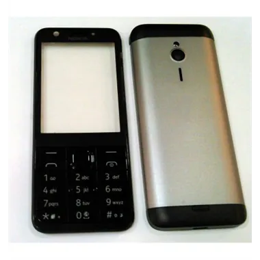Nokia 230 carcasa completa negra premium