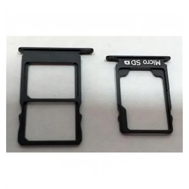Nokia 3.1 set soporte o bandeja dual sim y memoria negra premium TA-1049 TA-1057 TA-1063 TA-1070 TA-1074