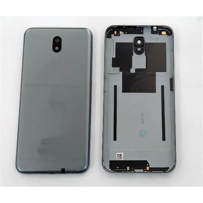 Tapa trasera o tapa bateria plata para Nokia 3.2 TA-1156 TA-1159 TA-1164 mas cubierta camara