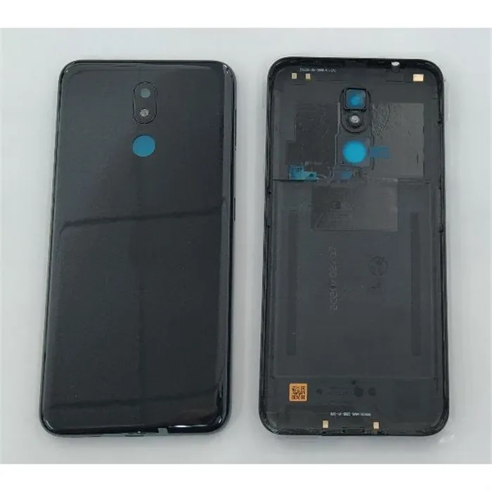 Tapa trasera o tapa bateria negra para Nokia 3.2 TA-1156 TA-1159 TA-1164 mas cubierta camara