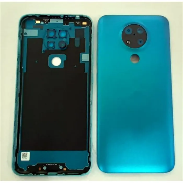 Tapa trasera o tapa bateria azul para Nokia 3.4