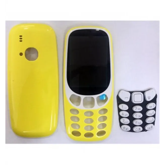 Nokia 3310 carcasa completa amarilla