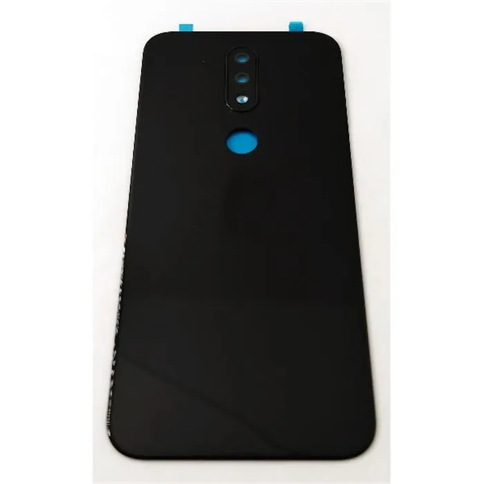 Tapa trasera o tapa bateria negra para Nokia 4.2 con cubierta de camara