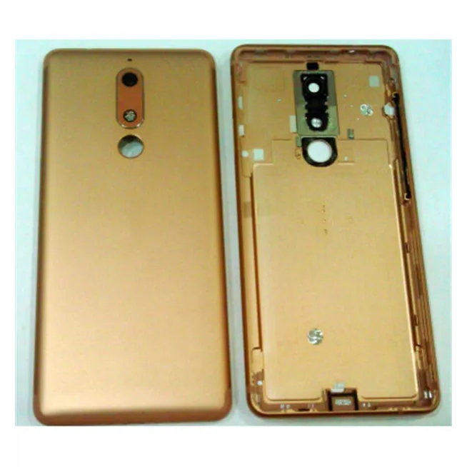 Tapa trasera o tapa bateria dorada para Nokia 5.1 TA-1061 TA-1075 TA-1076 TA-1081 TA-1088