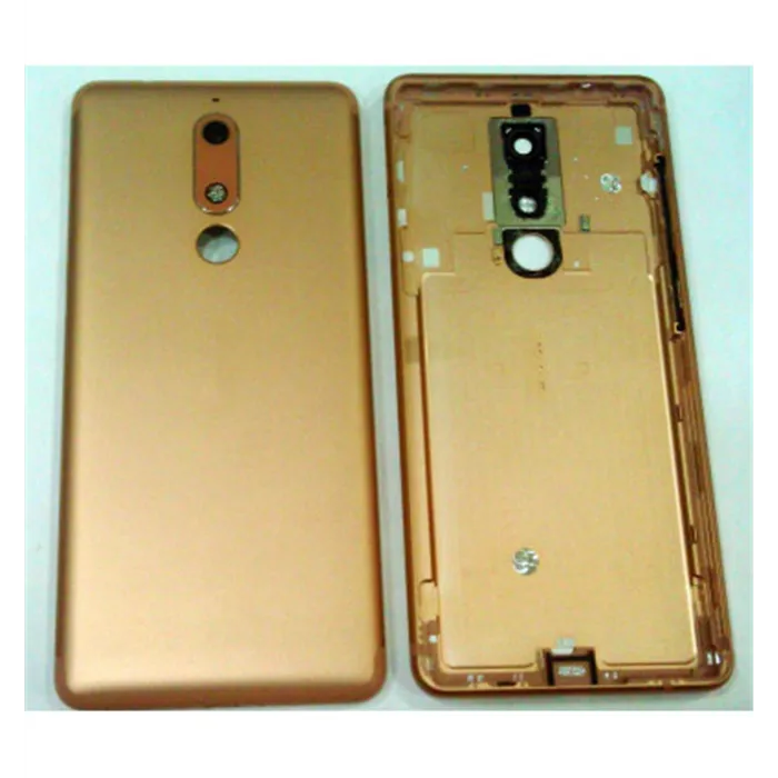 Tapa trasera o tapa bateria dorada para Nokia 5.1 TA-1061 TA-1075 TA-1076 TA-1081 TA-1088