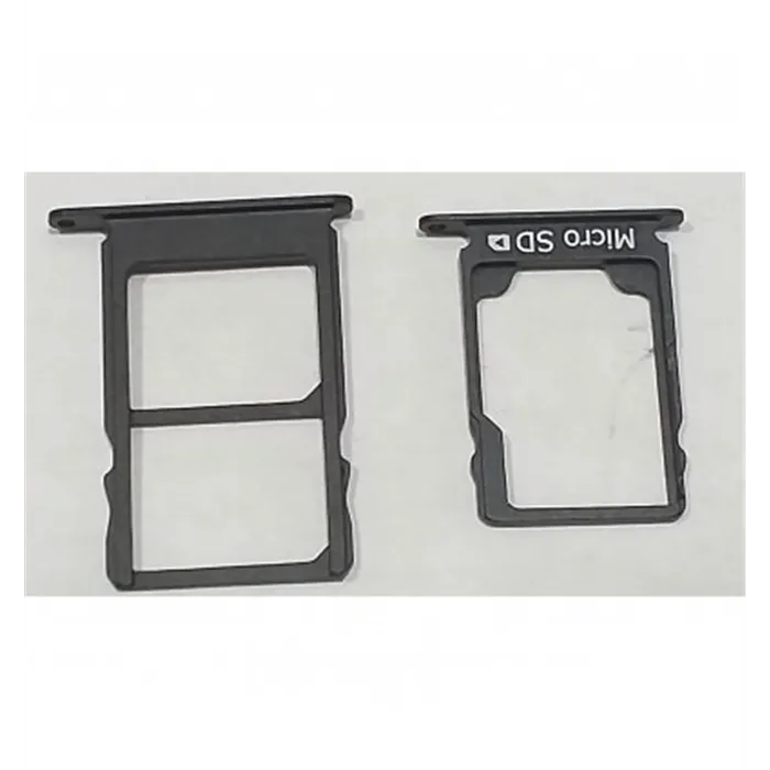 Nokia 5.1 set soporte o bandeja sim y memoria negra premium TA-1061 TA-1075 TA-1076 TA-1081 TA-1088