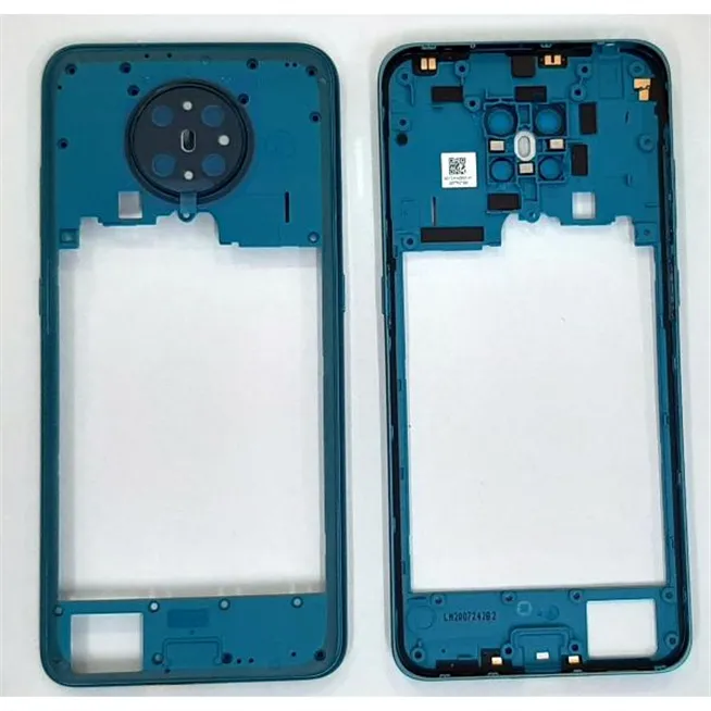 Carcasa central o marco azul para Nokia 5.3 calidad premium