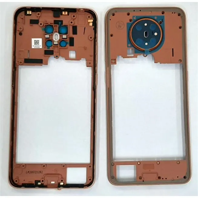 Carcasa central o marco dorado para Nokia 5.3 calidad premium