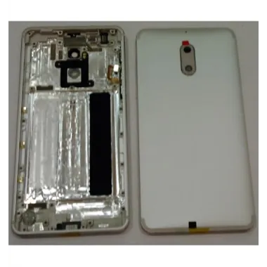 Nokia 6 tapa trasera o tapa bateria plata TA-1000 TA-1003 TA-1025 TA-1039