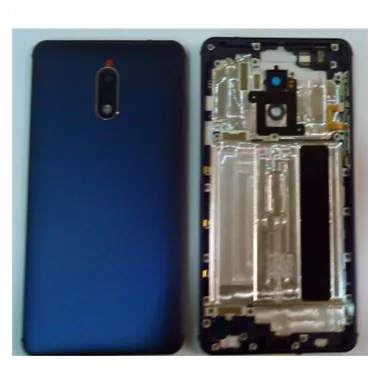 Nokia 6 tapa trasera o tapa bateria azul TA-1000 TA-1003 TA-1025 TA-1039
