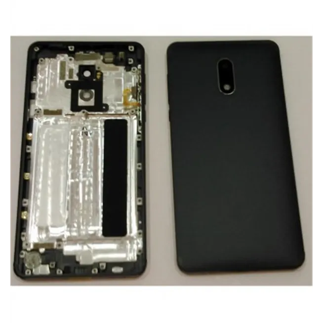 Nokia 6 tapa trasera o tapa bateria negra TA-1000 TA-1003 TA-1025 TA-1039