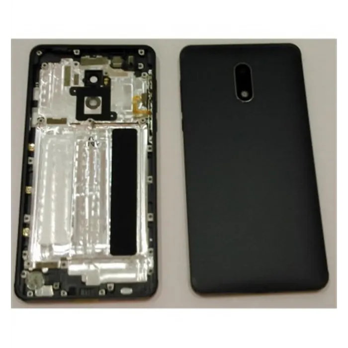 Nokia 6 tapa trasera o tapa bateria negra TA-1000 TA-1003 TA-1025 TA-1039