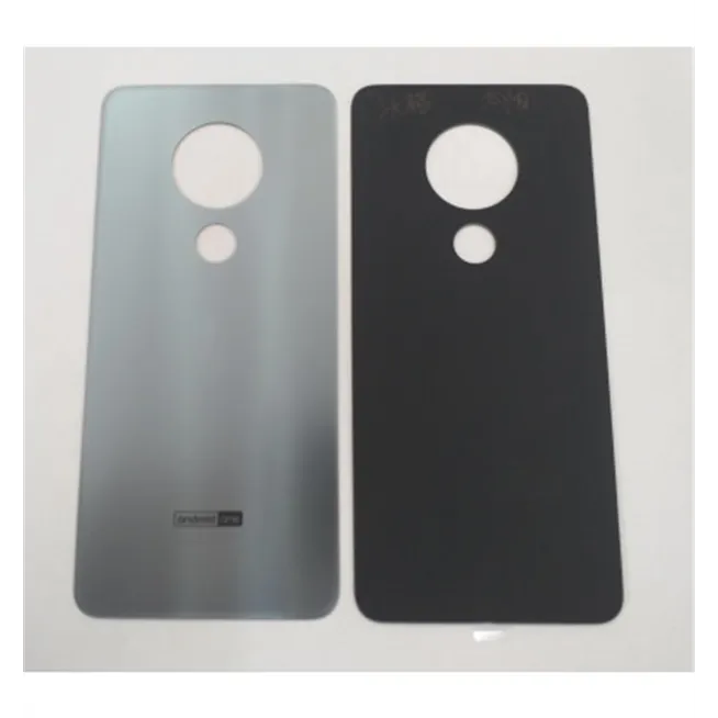 Tapa trasera o tapa bateria plateada para Nokia 6.2 TA-1198 TA-1200