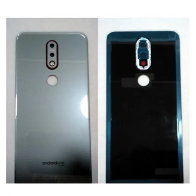 Tapa trasera o tapa bateria blanca para Nokia 7.1 mas lente camara