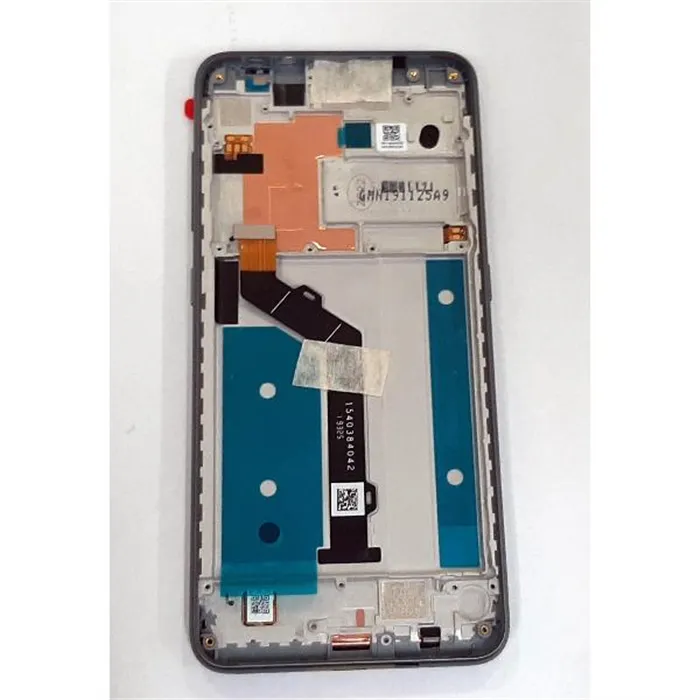 Pantalla lcd para Nokia 7.2 5079AA000076 TA-1181 TA-1196 mas tactil negro mas marco azul Service Pack