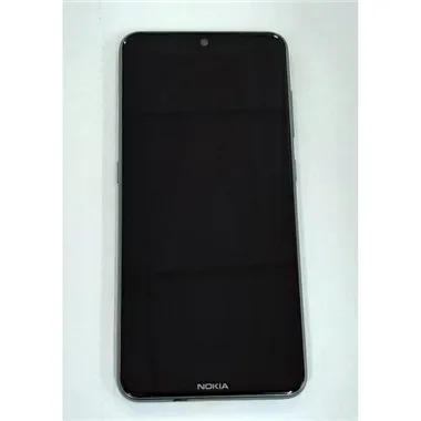Pantalla lcd para Nokia 7.2 5079AA000076 TA-1181 TA-1196 mas tactil negro mas marco azul Service Pack
