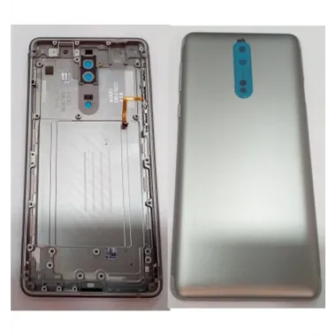 Nokia 8 tapa trasera o tapa bateria plata TA-1012
