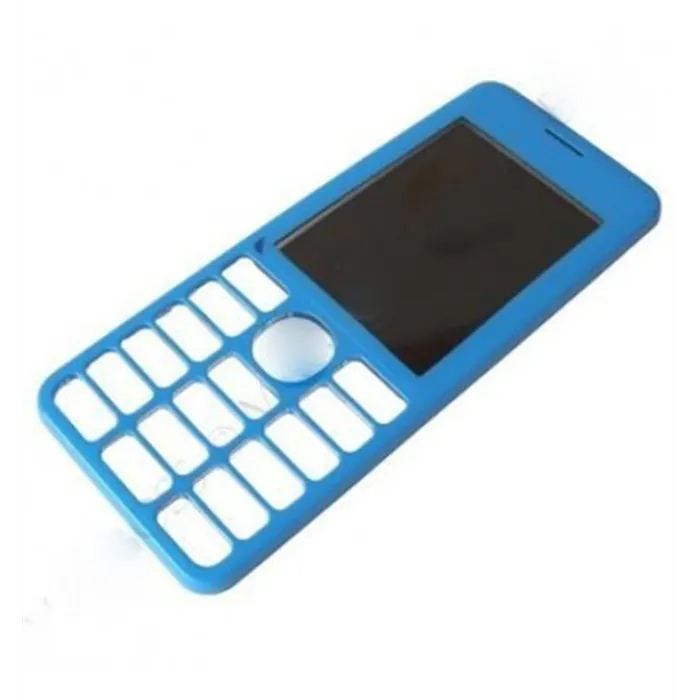 Nokia Asha 206 carcasa frontal azul