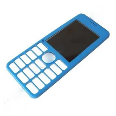 Nokia Asha 206 carcasa frontal azul