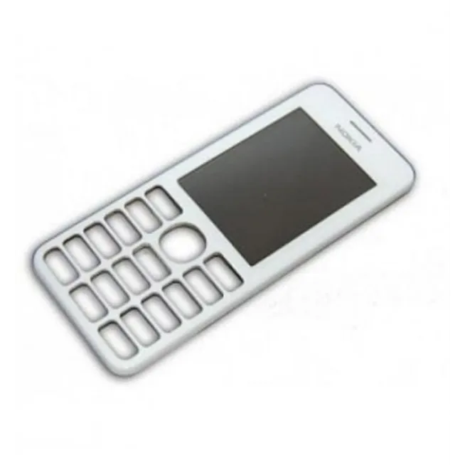 Nokia Asha 206 carcasa frontal blanco