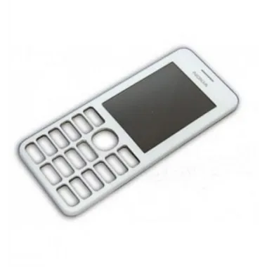 Nokia Asha 206 carcasa frontal blanco
