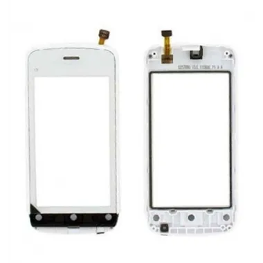 Nokia C5-03 C5-06 táctil blanca + marco premium