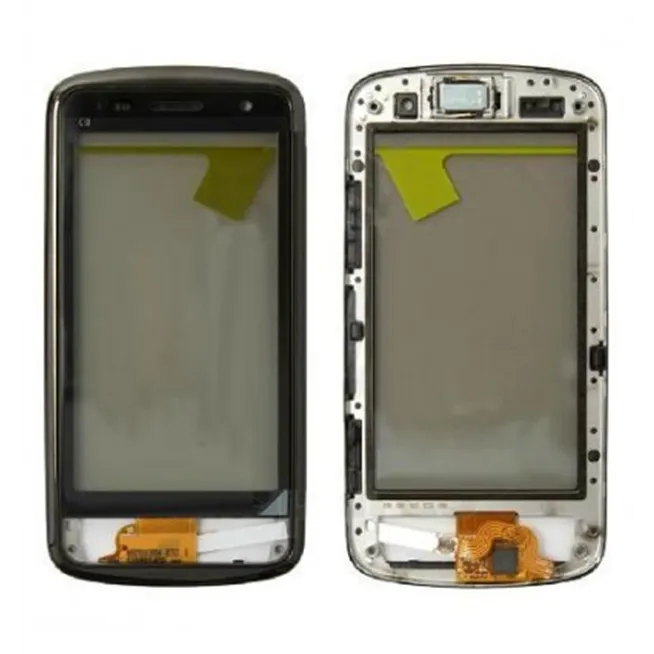 Nokia C6-01 Pantalla táctil premium negra con frame