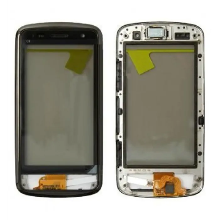 Nokia C6-01 Pantalla táctil premium negra con frame