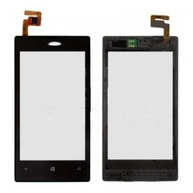 Nokia Lumia 520 Pantalla táctil negra + marco premium