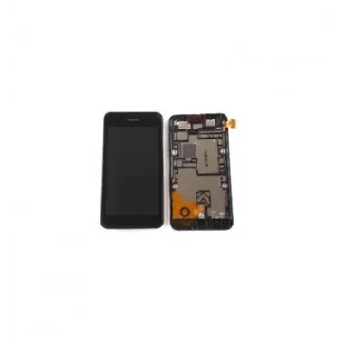 Nokia Lumia 530 pantalla lcd + táctil negro + marco premium