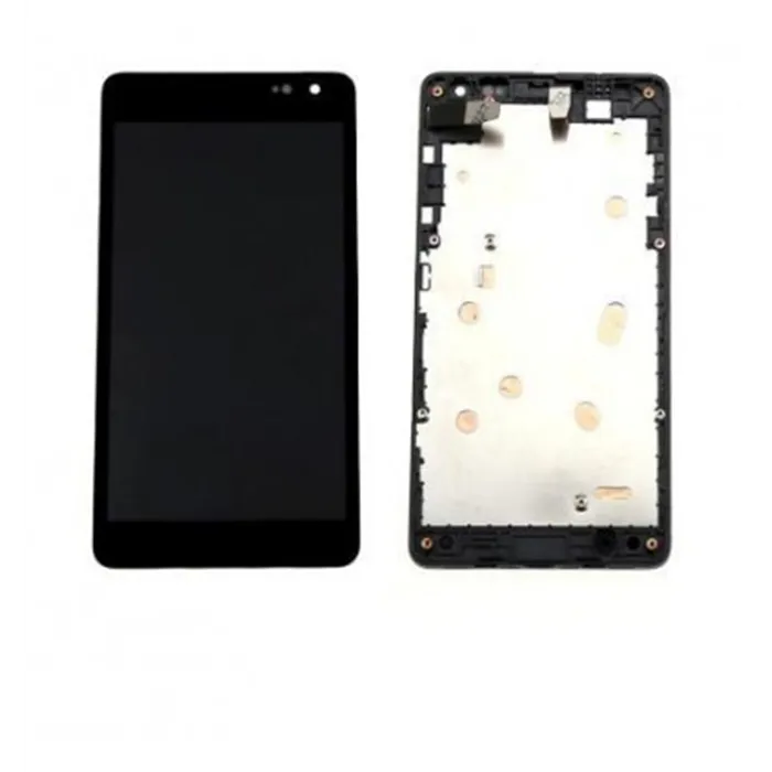 Nokia Lumia 535 pantalla lcd + táctil negro + marco premium
