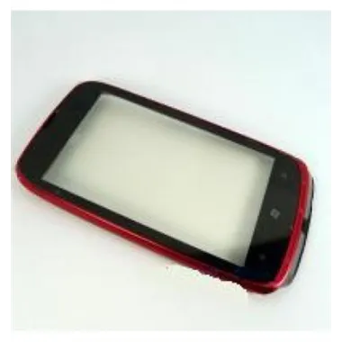 Nokia 610 Táctil + Marco rojo Premium