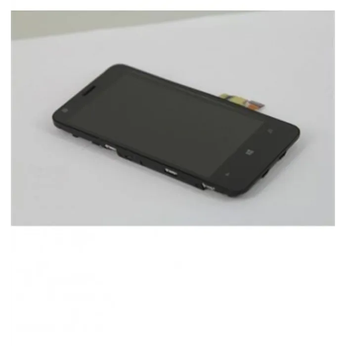 Nokia Lumia 620 pantalla lcd + táctil negro + marco premium