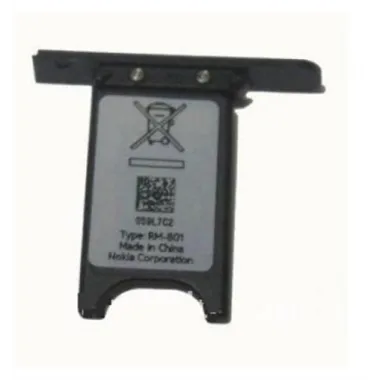 Nokia Lumia 800 lector sim negro premium
