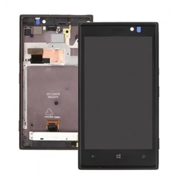 Nokia Lumia 925 pantalla lcd + tactil negro premium + marco