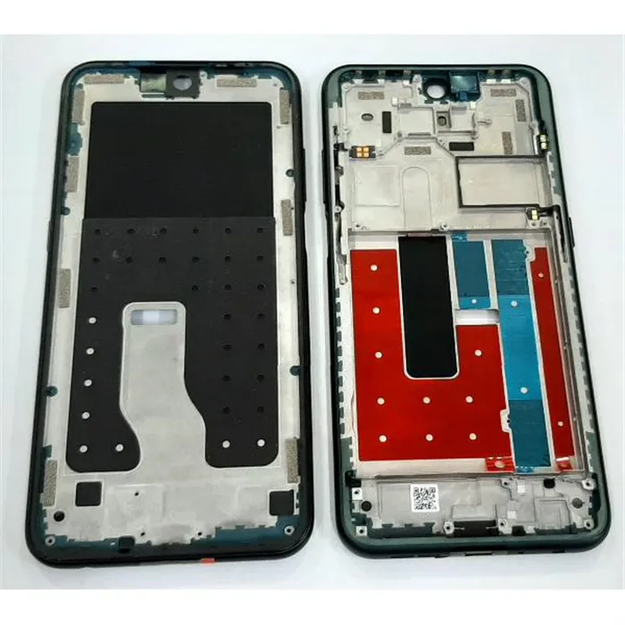 Carcasa central o marco negro para Nokia X10 calidad premium