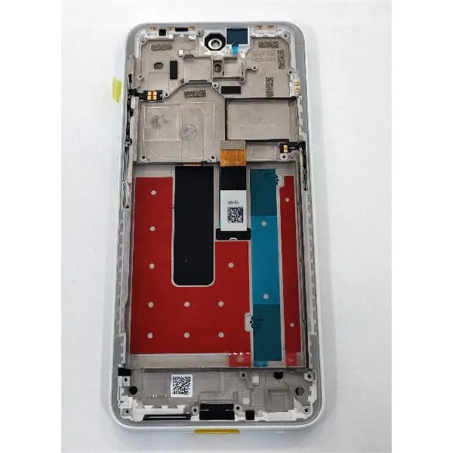 Pantalla lcd para Nokia X10 mas tactil negro mas marco blanco calidad premium