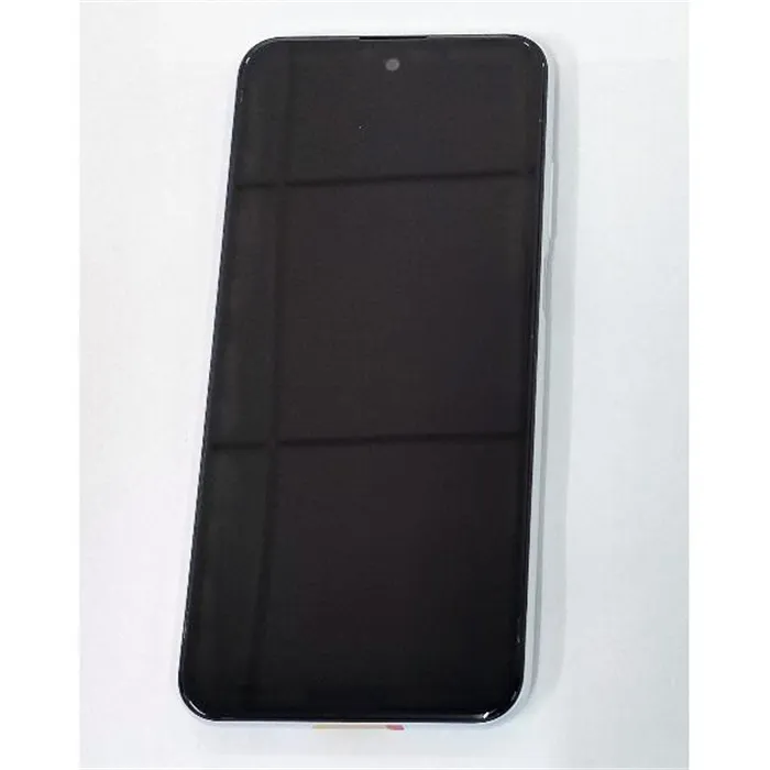 Pantalla lcd para Nokia X10 mas tactil negro mas marco blanco calidad premium