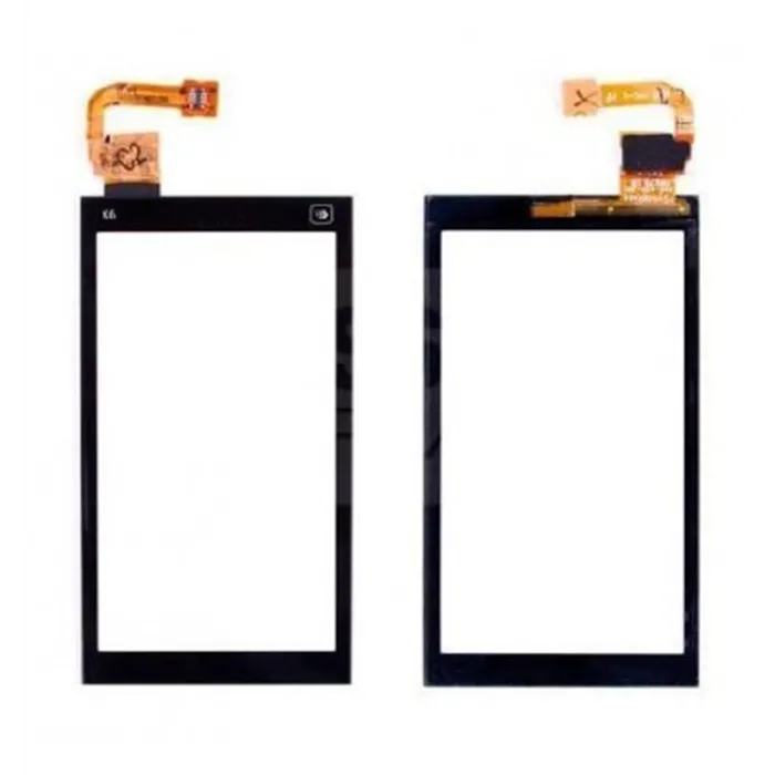 Nokia X6 pantalla tactil negra